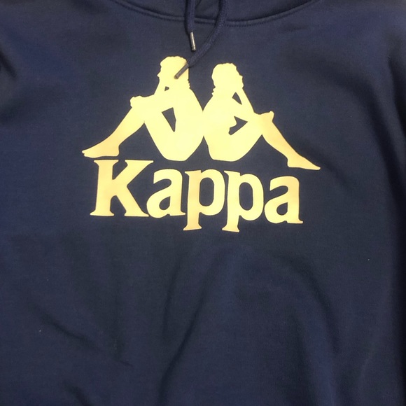 Kappa hoodie. Size medium for men. Has a small hole near the cuff - Picture 2 of 3